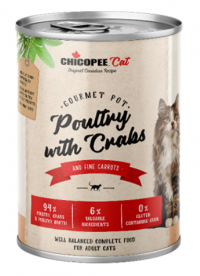 Chicopee Adult GOURMET Poultry with Crabs